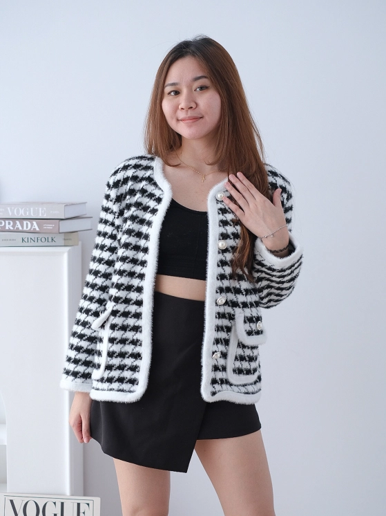 Velo Cardigan  White
