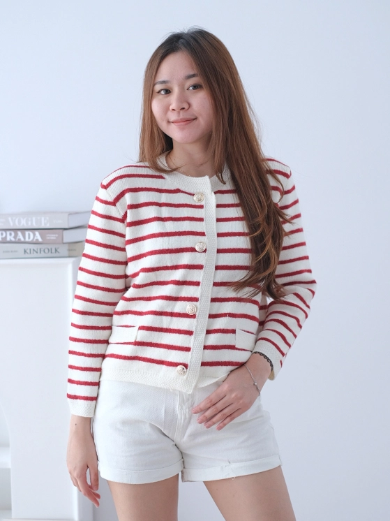 Karin Cardigan  Red